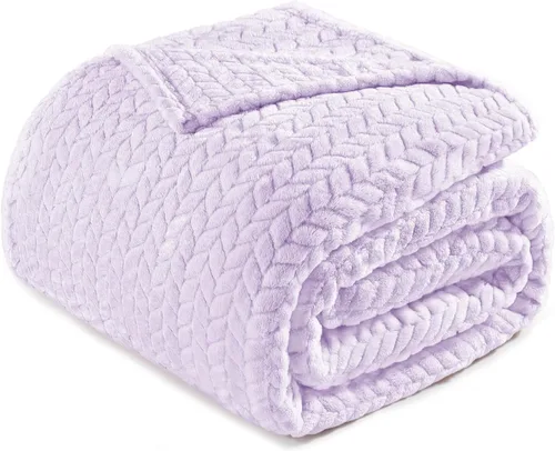 Vista 19 de Exclusivo Mezcla Manta de forro polar para sofá, 50 x 70 pulgadas, camello