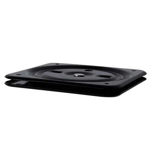 Vista 5 de Frassie Reemplazo de placa giratoria cuadrada de 10.2 pulgadas, rodamiento de bolas giratorio cuadrado giratorio para silla reclinable o muebles