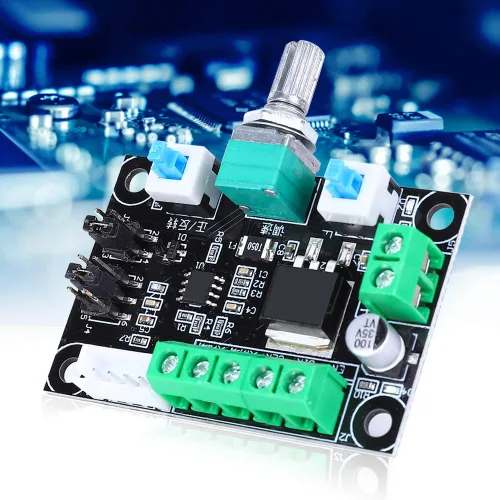 Vista 3 de Controlador de accionamiento de motor paso a paso, placa de control de velocidad PWM alta módulo generador de pulso para impresora CNC 3D robótica