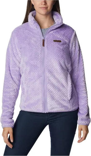 Vista 32 de Columbia - Chaqueta de sherpa Fire Side II con cremallera completa para mujer Alpenglow