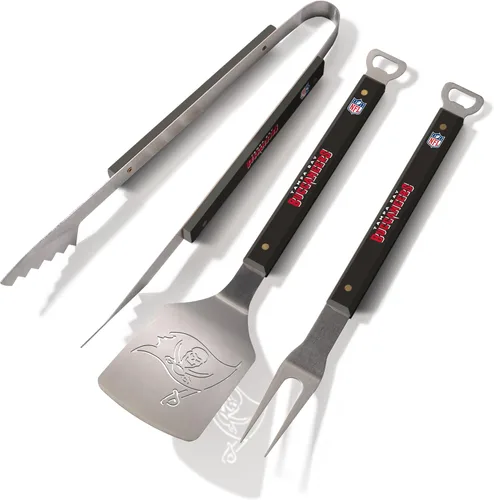 Vista 17 de YouTheFan NFL Spirit Series - Juego de barbacoa de 3 piezas