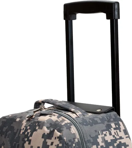 Vista 29 de Rockland, bolsa de viaje de 17 pulgadas, con ruedas., Camuflaje), R01-CAMO