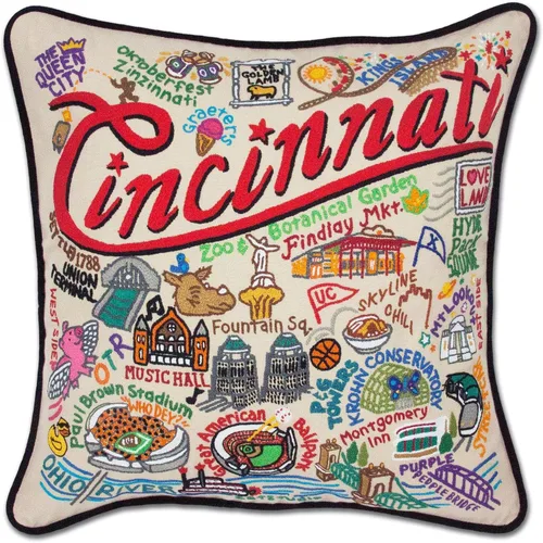 Vista 14 de Catstudio Portland (Oregon) - Almohada decorativa bordada
