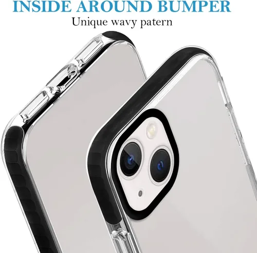 Vista 3 de Funda de teléfono personalizada para iPhone 15, diseño de collage de múltiples imágenes, resistente a los golpes, funda protectora de TPU suave