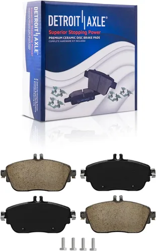 Vista 31 de Detroit Axle - Kit de freno trasero para Ford Explorer 2020-2025 2024-2025 Rotores de freno de disco Mustang Pastillas de freno de cerámica