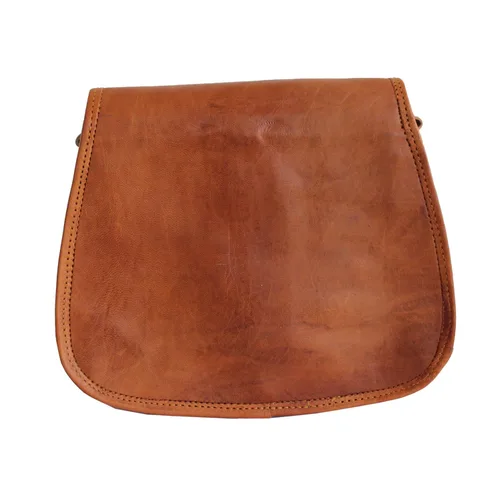 Vista 6 de LUST cartera bandolera de cuero, jipi, para viaje, para iPad, de 9 x 7 pulgadas, para mujer
