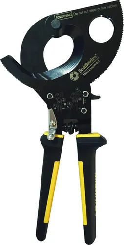 Vista 4 de Southwire - 59556240 Tools & Equipment CCPR400S - Cortadores de cables de trinquete con asas de agarre cómodo, fácil de usar, hojas de acero