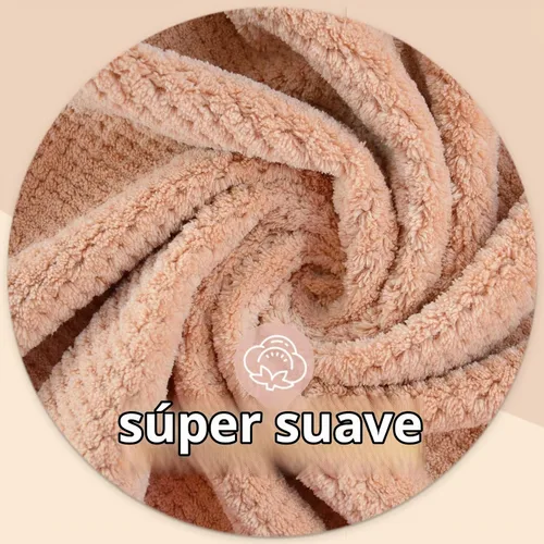 Vista 8 de Chloven Jumbo - Toalla de microfibra grande para cabello grueso para mujer