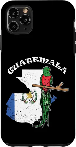 Vista 13 de Funda de recuerdo para iPhone 16 Quetzal de Guatemala con bandera de Guatemala