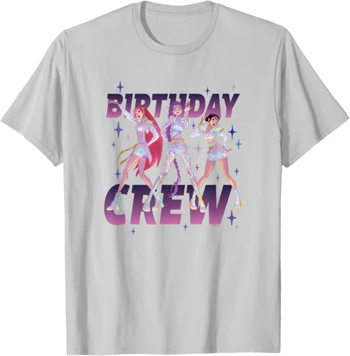Vista 22 de Kpop Demon HUNTR/X Birthday Crew Camiseta con licencia