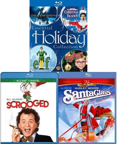 Vista 2 de Holiday Family Classics 6-Movie Blu-ray Collection Christmas Story Christmas Story 2 The Polar Express National Lampoons Christmas Vacation Elf