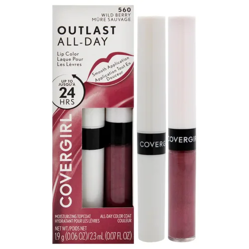 Vista 60 de COVERGIRL Outlast All-Day Lip Color With Topcoat 005 All-Star, 0.31 fl oz