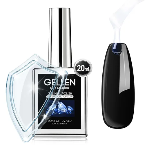 Vista 11 de GELLEN - Capa superior de gel y capa base, se necesita lámpara LED UV 01-Capa base y capa superior
