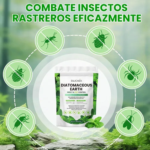 Vista 3 de Diatomaceous Earth - Polvo de menta natural de 1 libra, seguro para el hogar y el jardín