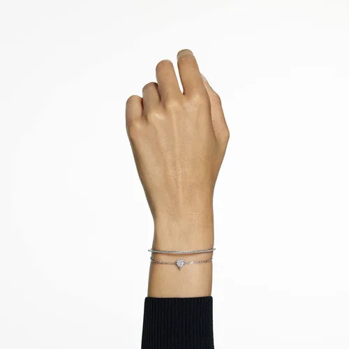 Vista 4 de Swarovski Ortyx Crystal Bracelet Jewelry Collection, Rhodium Tone Finish