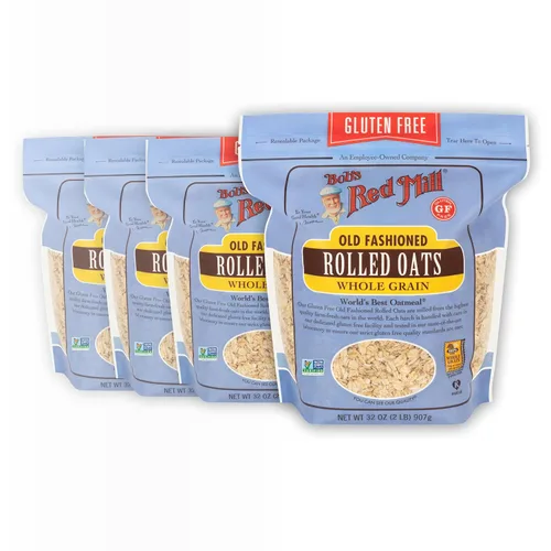 Vista 9 de Bob's Red Mill Avena enrollada anticuada sin gluten, 32 onzas