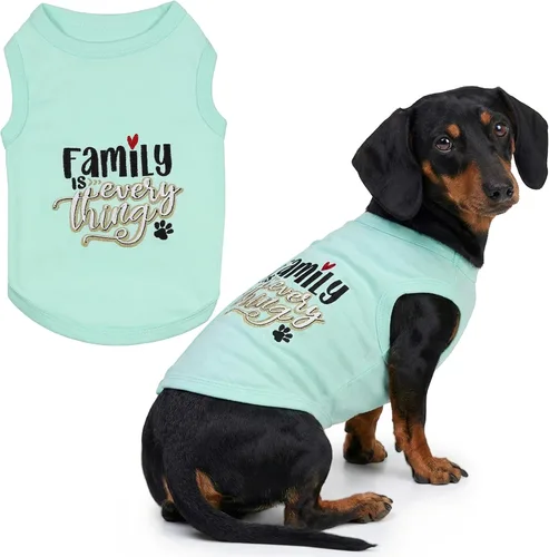 Vista 18 de Parisian Pet - Camiseta para perros y gatos, con texto en inglés Daddy's Girl, 2XS