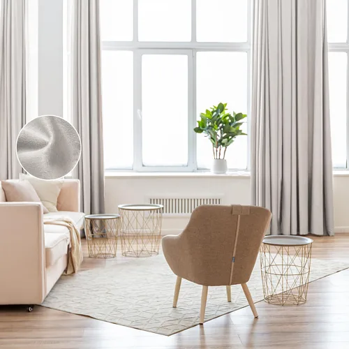 Vista 11 de WEST LAKE Cortinas opacas de invierno de terciopelo gris para oscurecer la habitación, cortinas de lujo súper suaves para dormitorio, bolsillo