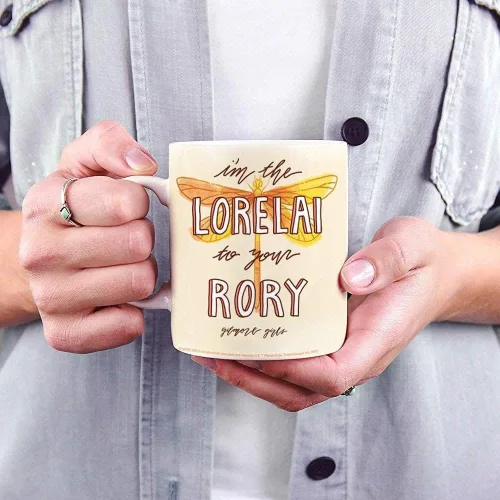 Vista 97 de Trend Setters Friends the Television Show – 25 años – Mercancía oficial – Taza de café o té de cerámica blanca de 11 onzas – perfecta para regalar