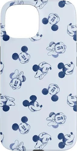 Vista 6 de Funda retro para iPhone 16 Disney Minnie y Mickey Mouse Icon Faces Vintage Art Retro