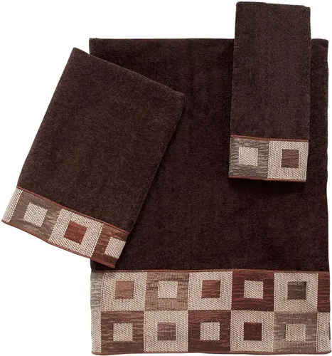 Vista 2 de Avanti Linens Precision Collection, toalla para los dedos, color moca (paquete de 2)
