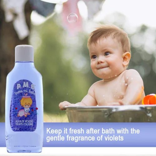 Vista 3 de Para Mi Bebe Agua De Violetas Splash Colonia, 25 Oz