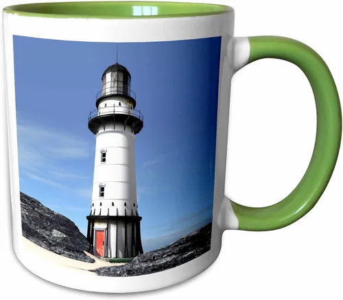 Vista 7 de 3dRose Luz Cámara – Luz Cámara – Tazas, Negro/Blanco