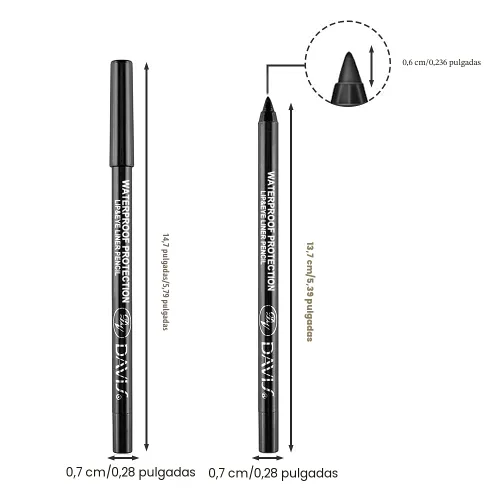 Vista 7 de LemonSac Juego de 15 lápices delineador de ojos coloridos, lápiz sombra de ojos, delineador de ojos con brillo metálico perla y mate para mujeres