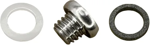 Vista 2 de A.A Reemplazo del tapón de llenado de drenaje para fueraborda Johnson Evinrude OMC 8, 9.9, 10, 15, 115 HP - 0311598, 18-2387, 0307551