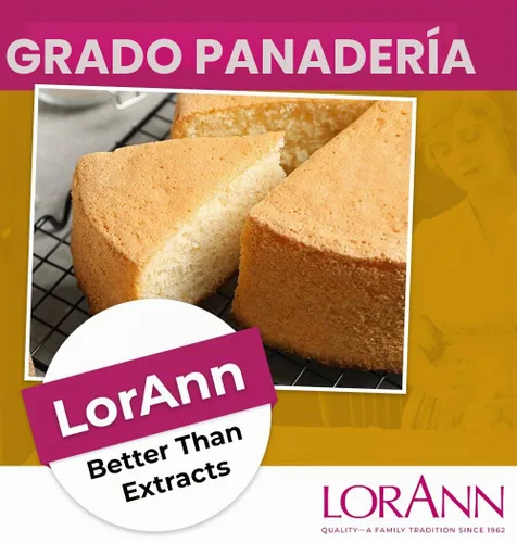 Vista 3 de LorAnn Emulsión de Panadería de Mantequilla y Vainilla, 4 oz - Extracto de Sabor Intenso de Mantequilla y Vainilla para Hornear, Galletas, Glaseado