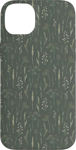 Vista 15 de Neutral Boho Dried Wildflower Meadow Botanical (Olive) Case for iPhone 17