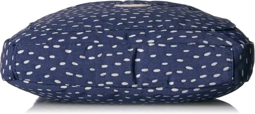 Vista 4 de Kipling Sebastian Sparkly Gold - Bolso cruzado para mujer color morado
