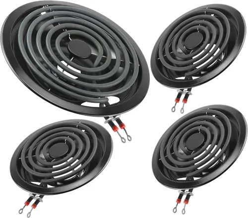 Vista 12 de Bandejas de goteo Silver Burner 316048414 (6 pulgadas) 316048413 (8 pulgadas) quemadores de estufa eléctrica MP15YA (6 pulgadas) MP21YA (8 pulgadas)