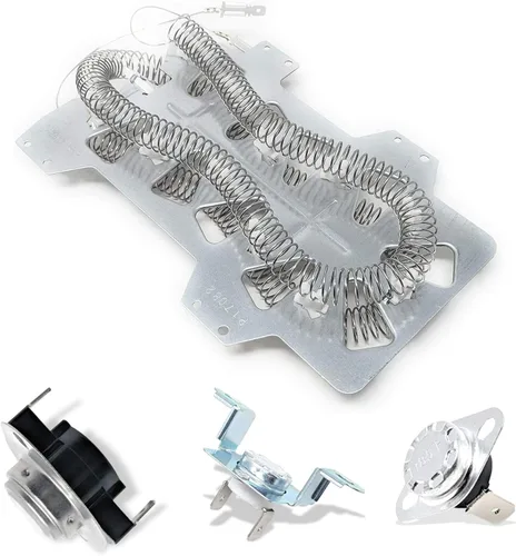 Vista 6 de Kit de elementos calefactores para secadora Samsung - Reemplazo de fusible térmico y termostato