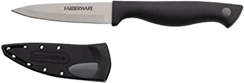 Vista 17 de Farberware 5158146 EdgeKeeper - Cuchillo utilitario, 4.5 pulgadas, color negro