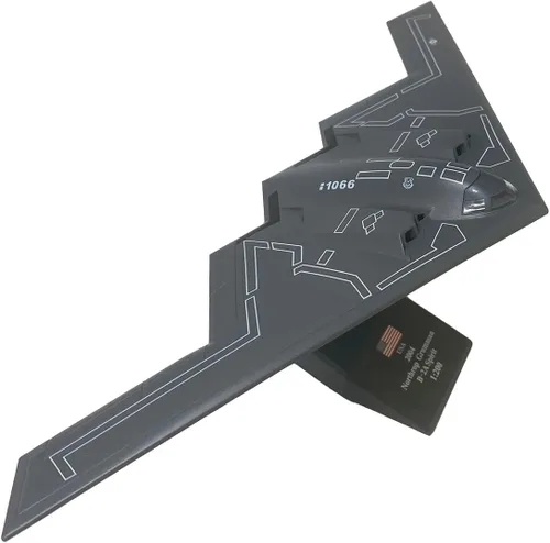 Vista 2 de B-2 Stealth Bomber 1/200 Modelo de avión fundido a troquel