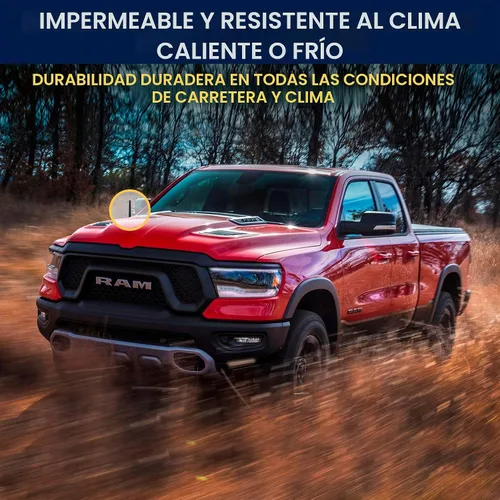 Vista 4 de Trunknets Inc Mástil de antena de 6 3/4 ″ para Dodge RAM 1500 2009 2010 2011 2012 2013 2014 2015 2016 2017 2018 2019 Nuevo
