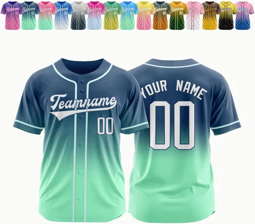 Vista 6 de Camiseta de béisbol personalizada, nombre de béisbol personalizado, logotipo de número, camiseta de béisbol personalizada para hombres, mujeres