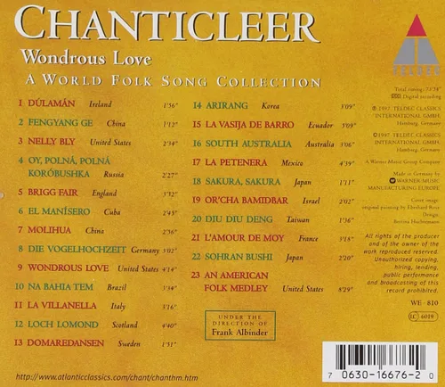Vista 2 de Wondrous Love - A World Folk Song Collection