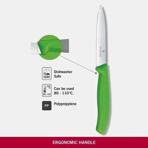 Vista 3 de Victorinox Swiss Classic - Cuchillo de pelar con borde dentado, Straight