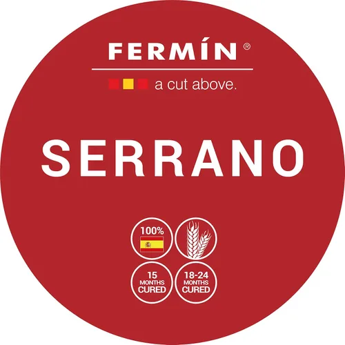 Vista 9 de Jamón Serrano Rebanado 2 oz por Fermin