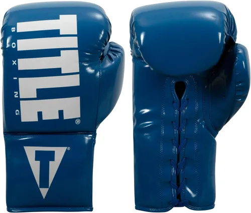 Vista 11 de TITLE Boxing Inferno Intensity Guantes de Entrenamiento con Cordones - MMA, Kickboxing, Saco de Boxeo, Sparring - 14, 16, 18 oz Negro/Dorado