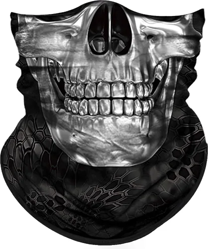 Vista 22 de Obacle Bandana máscara facial cuello polaina tubo máscara hombres mujeres para protección solar contra el polvo