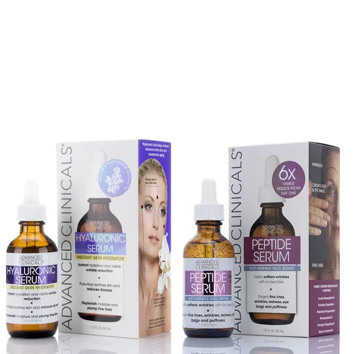 Vista 25 de Advanced Clinicals - Suero exfoliante con ácido glicólico al 10% para la cara + ácido láctico Exfoliante facial AHA + suero de ácido salicílico