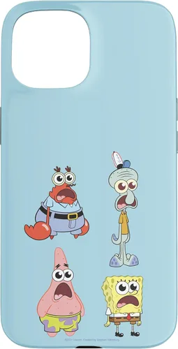 Vista 6 de Spongebob Squarepants Carcasa para iPhone 17 de Group Shot Stare