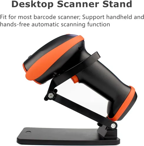 Vista 2 de ANVESE Soporte universal para escáner de código de barras, soporte para escaneo de código de barras, soporte para lector de código de barras