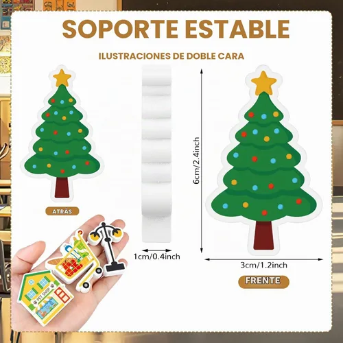 Vista 3 de Kathfly Juego de 36 piezas de madera para ayudantes de la comunidad, juguete de madera para preescolar, pequeños profesionales, conjunto de bloques