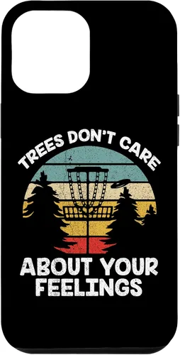Vista 10 de Funda para iPhone 12 mini Trees Dont Care About Your Feelings Disc Golf Player Case