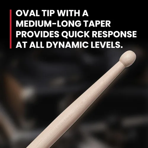 Vista 12 de Baquetas Vic Firth SCM Corpsmaster Signature - Baquetas Colin McNutt