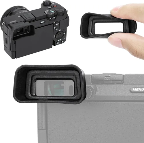Vista 10 de Visor de cámara de silicona suave para Sony A7C Alpha 7C (ILCE7CL/S) Protector de copa ocular (no compatible con A7C II, A7CR)